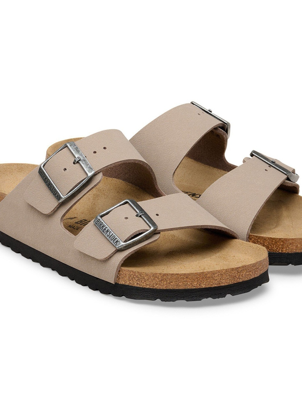 Arizona Birkibuc Sandal in Gray Taupe